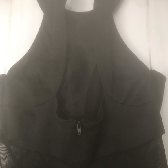 BLACK SHORT SEXY DRESS - Picture 3 of 4